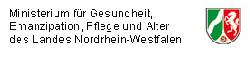 Logo Ministerium für Gesundheit, Emanzipation, Pflege und Alter des Landes Nordrhein-Westfalen (MGEPA NRW)